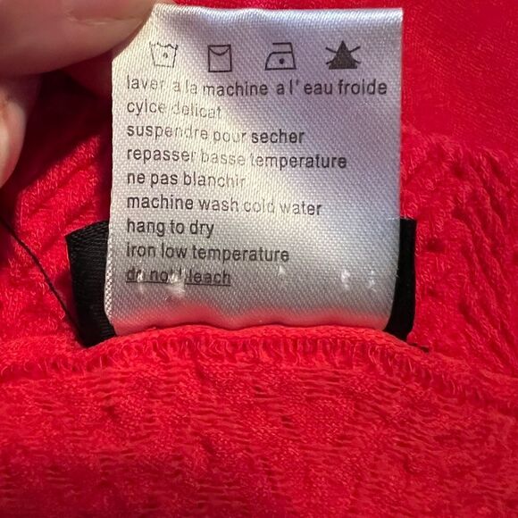 3 for $30! E. go red short sleeve dress - Picture 5 of 7